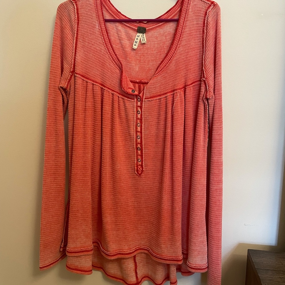 Free People Light Thermal Top